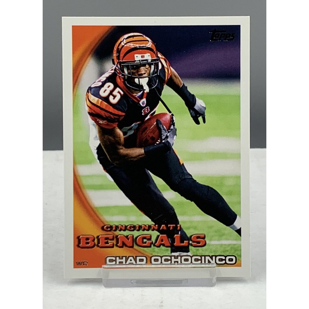 2010 Topps Chad Johnson Chad Ochocinco‎ #210 Cincinnati Bengals